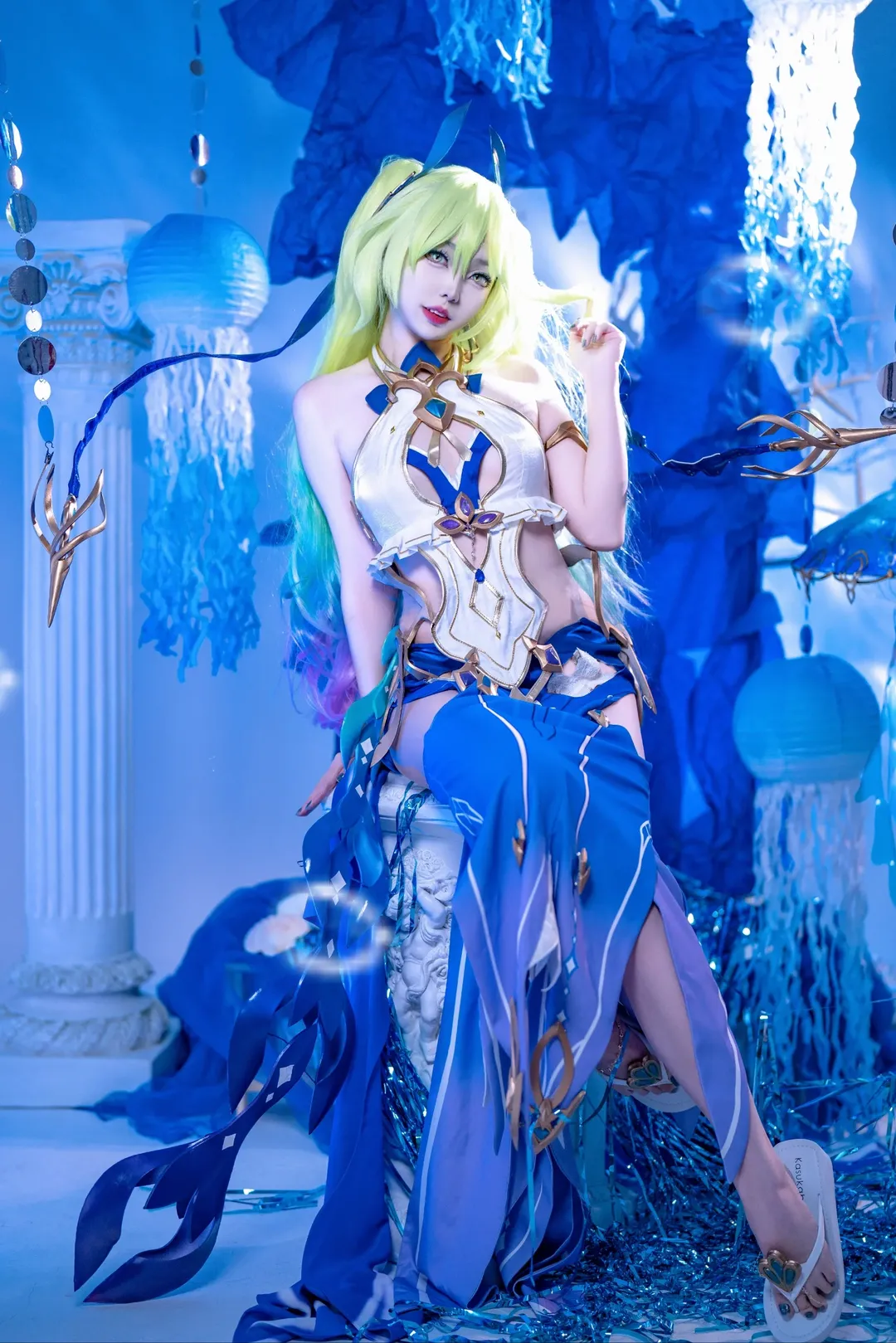 【メビウスコスプレ】『崩壊 3rd』湛碧の女、水着テーマの撮影完了 - 2 枚目