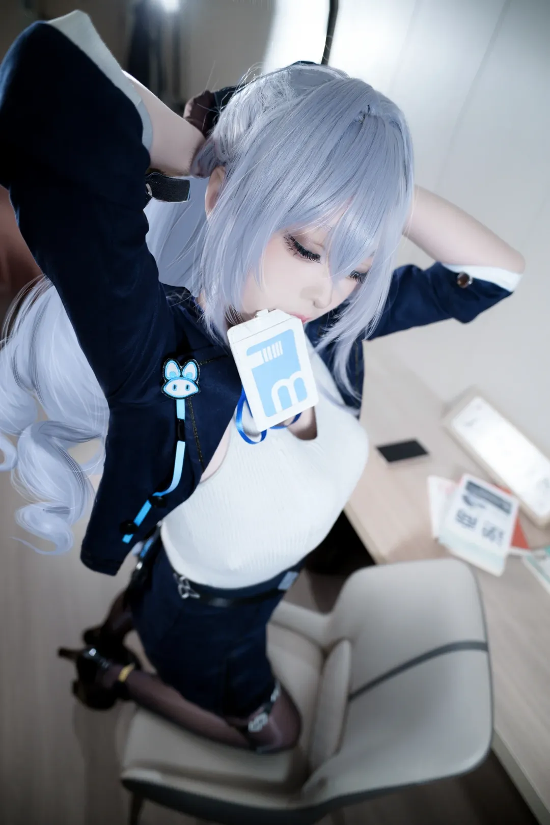 【布洛妮婭cos】崩壞3的次生銀翼，OL高管日常與職場優雅 - 第 2 張