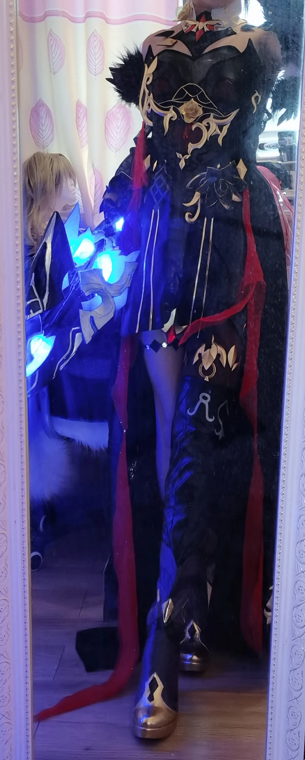【幽兰黛尔cos】崩坏3 天元骑英尼伯龙根试衣记录