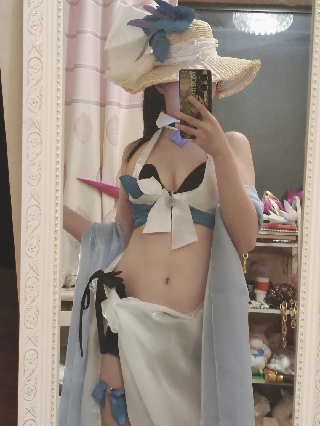 【デュランダル コスプレ】『崩壊 3rd』夏の海を先取り計画、自作コスプレ衣装の水着が完成 - 1 枚目
