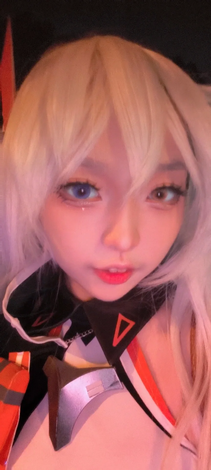 【琪亚娜cos】崩坏3天穹游侠皮衣试妆 - 第 4 张