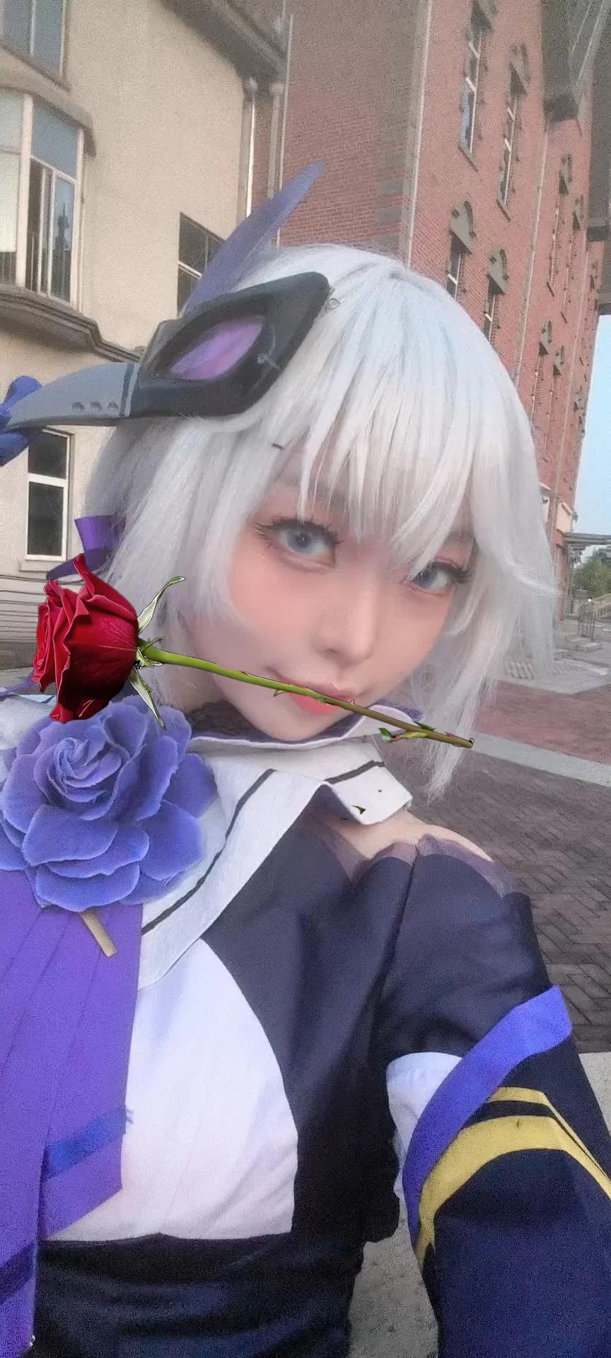 [Kallen cosplay] Makeup test selfie: A Mind Full of Daily Antics Teasing Sakura