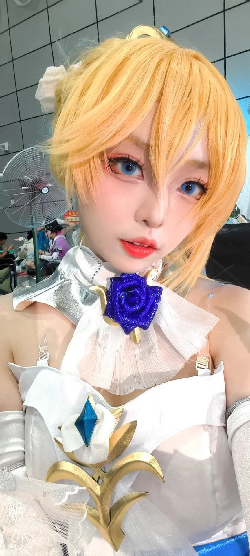 【幽蘭黛爾cos】崩壞3花嫁形態漫展特寫與全身照分享 - 第 1 張