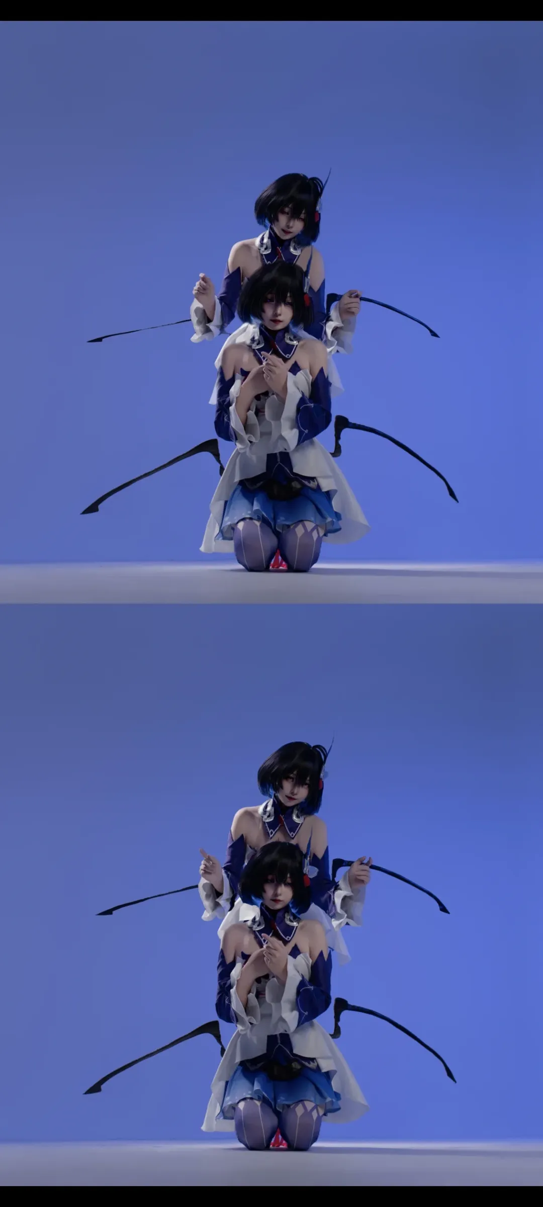 【希儿cos】崩坏3幻海梦蝶，一人分饰双倍同步感 - 第 1 张