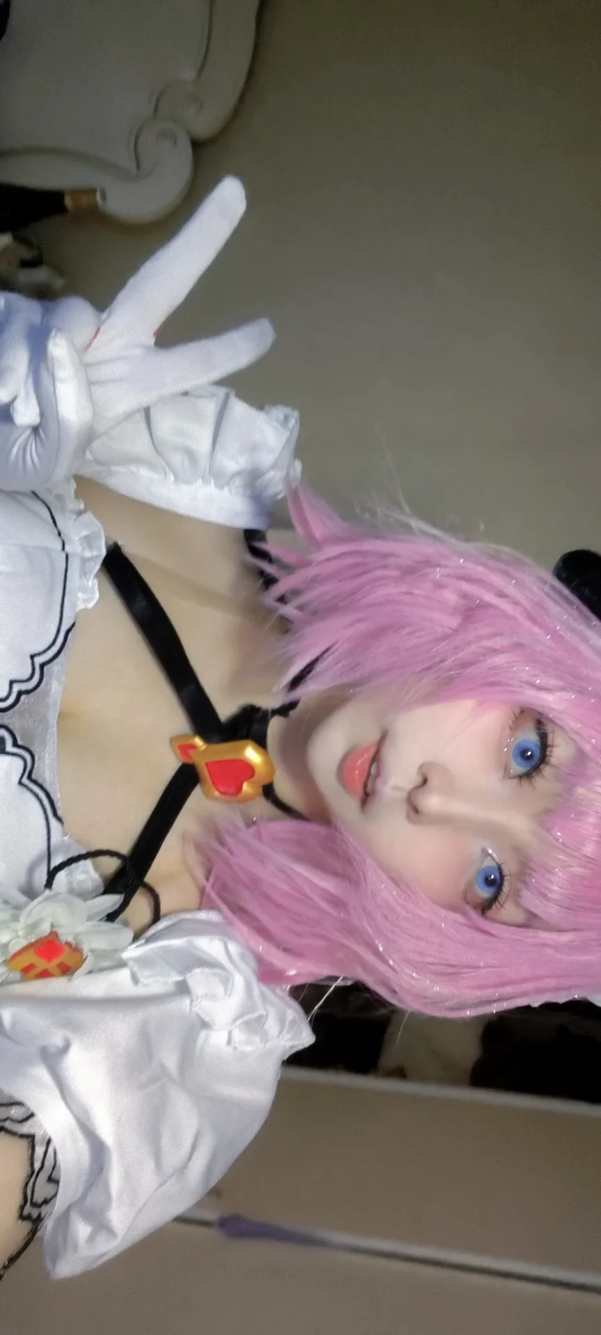 【爱莉希雅cos】崩坏3粉色妖精小姐的甜美瞬间 - 第 4 张