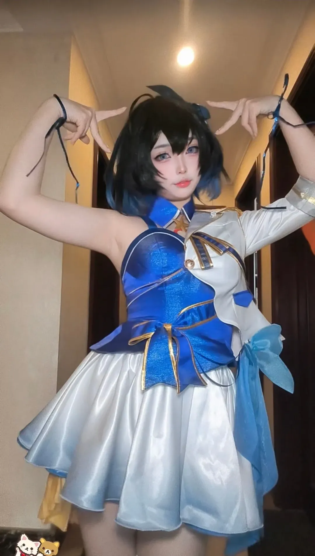 【希儿cos】崩坏3 小偶像打歌服抢先试穿