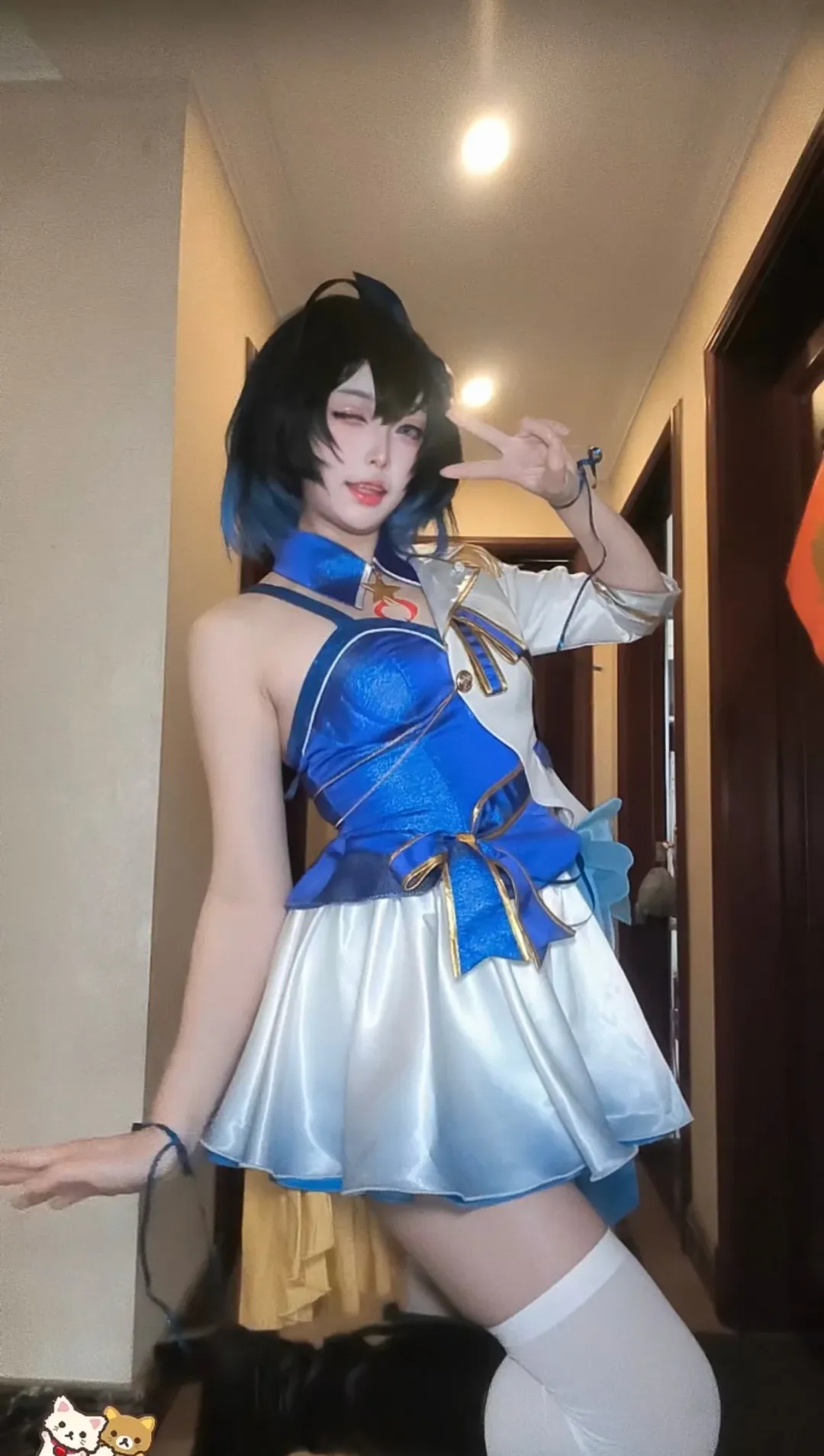 【希儿cos】崩坏3 小偶像打歌服抢先试穿 - 第 4 张