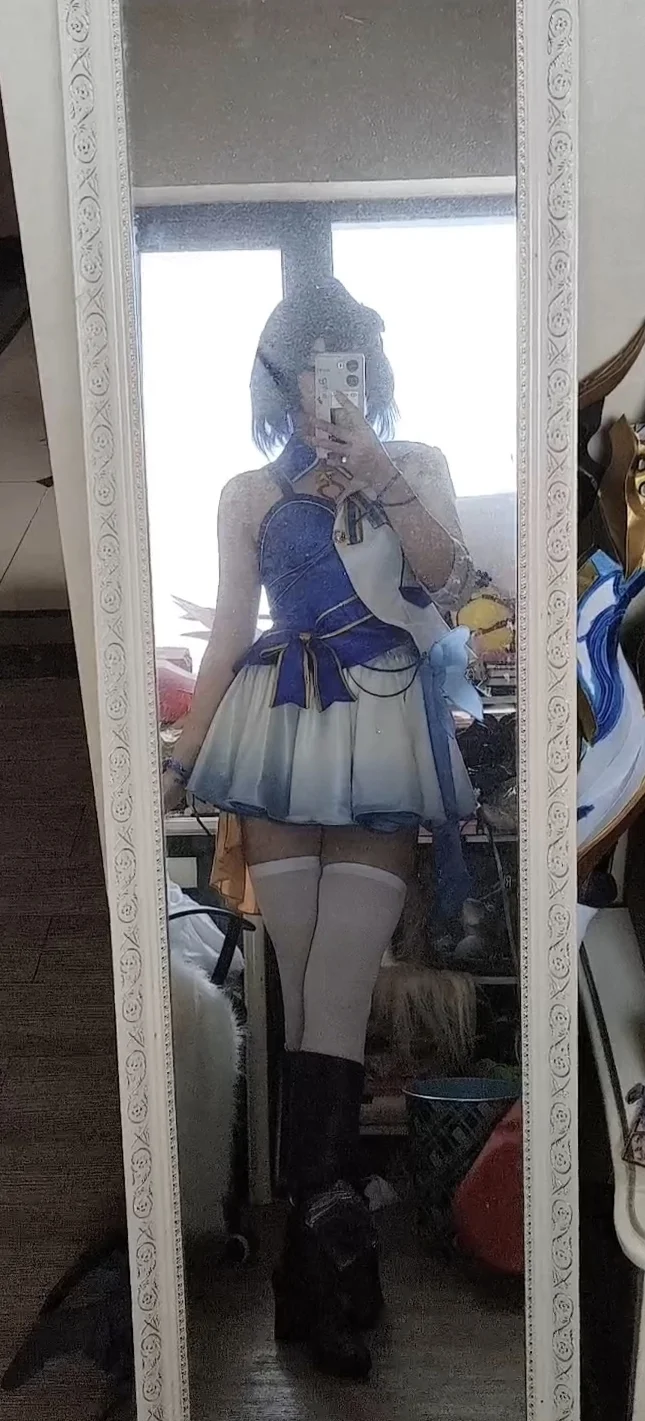 【希儿cos】崩坏3 小偶像打歌服抢先试穿 - 第 5 张