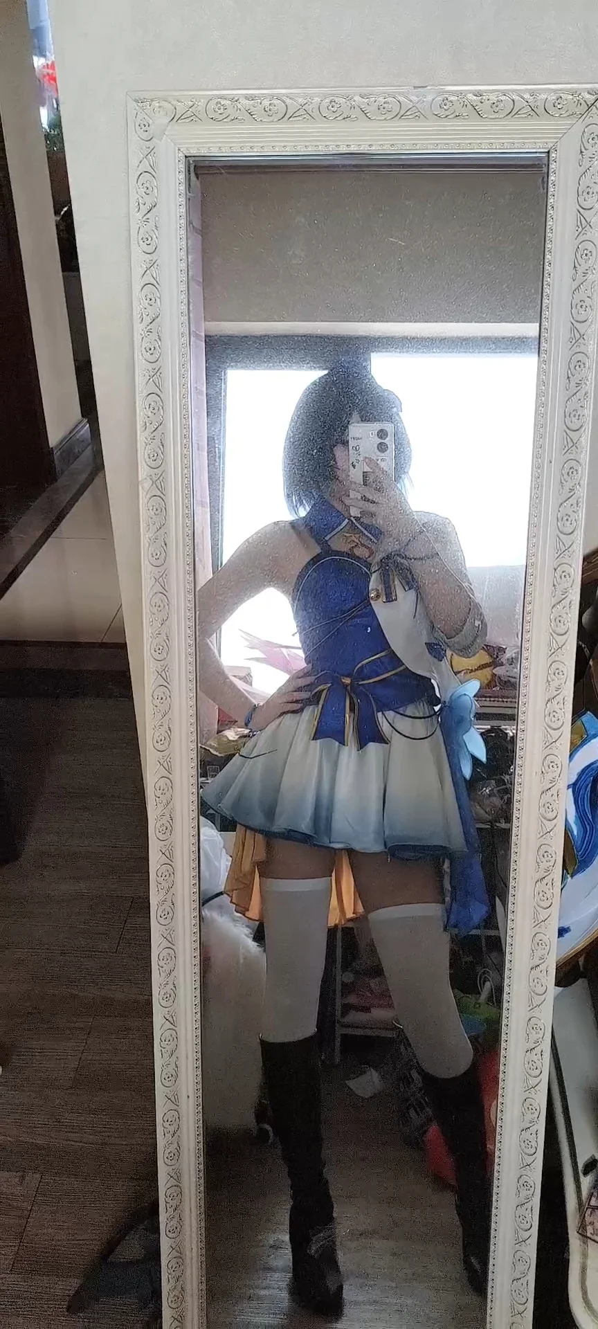 【希儿cos】崩坏3 小偶像打歌服抢先试穿 - 第 6 张