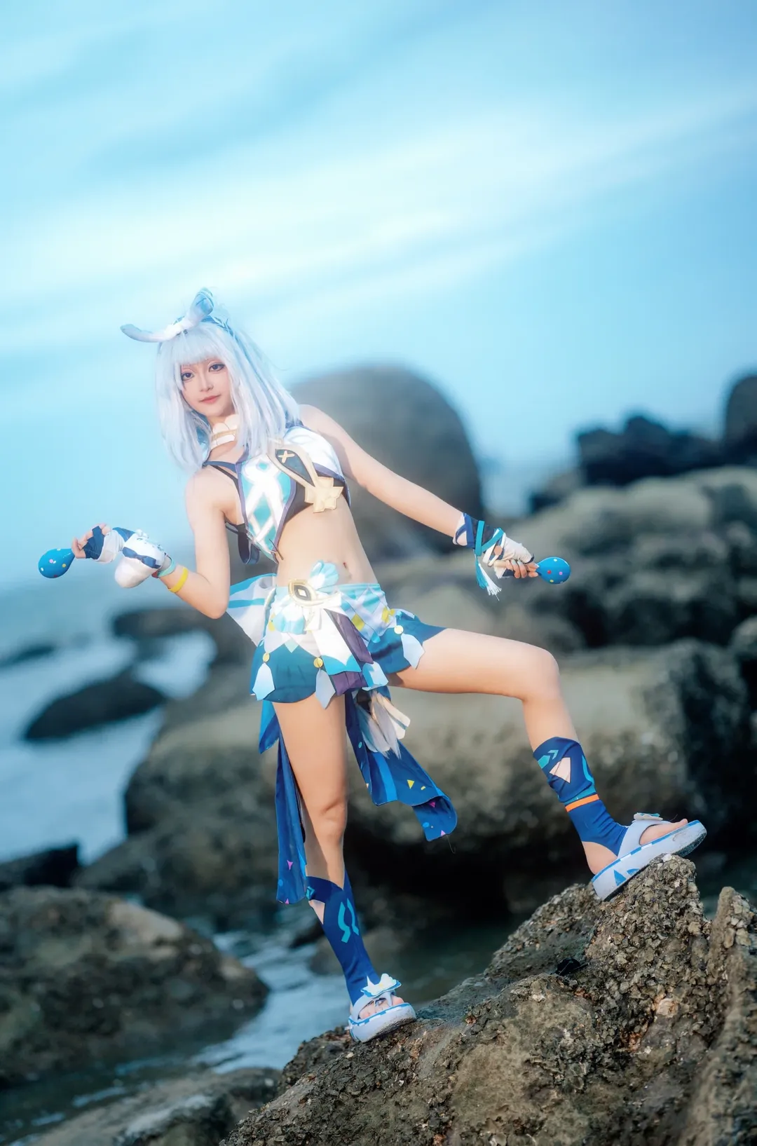 【原神】玛拉妮cos，海风与浪花间的向导 - 第 1 张