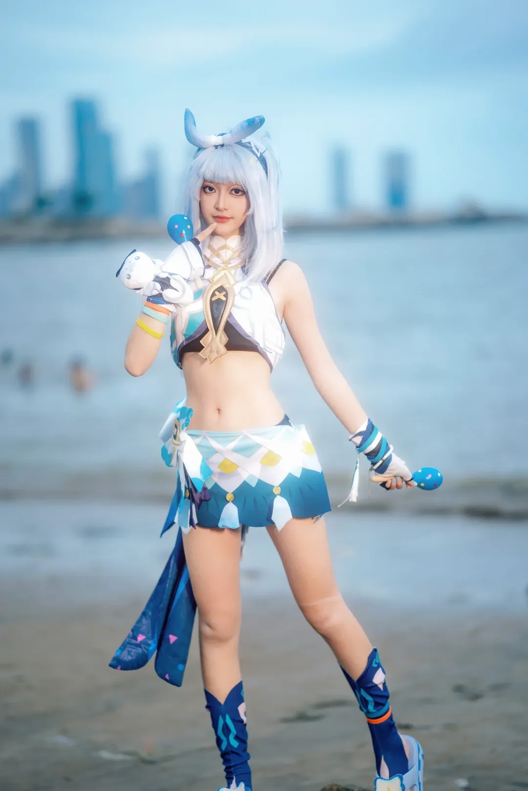 【原神】玛拉妮cos，海风与浪花间的向导 - 第 12 张