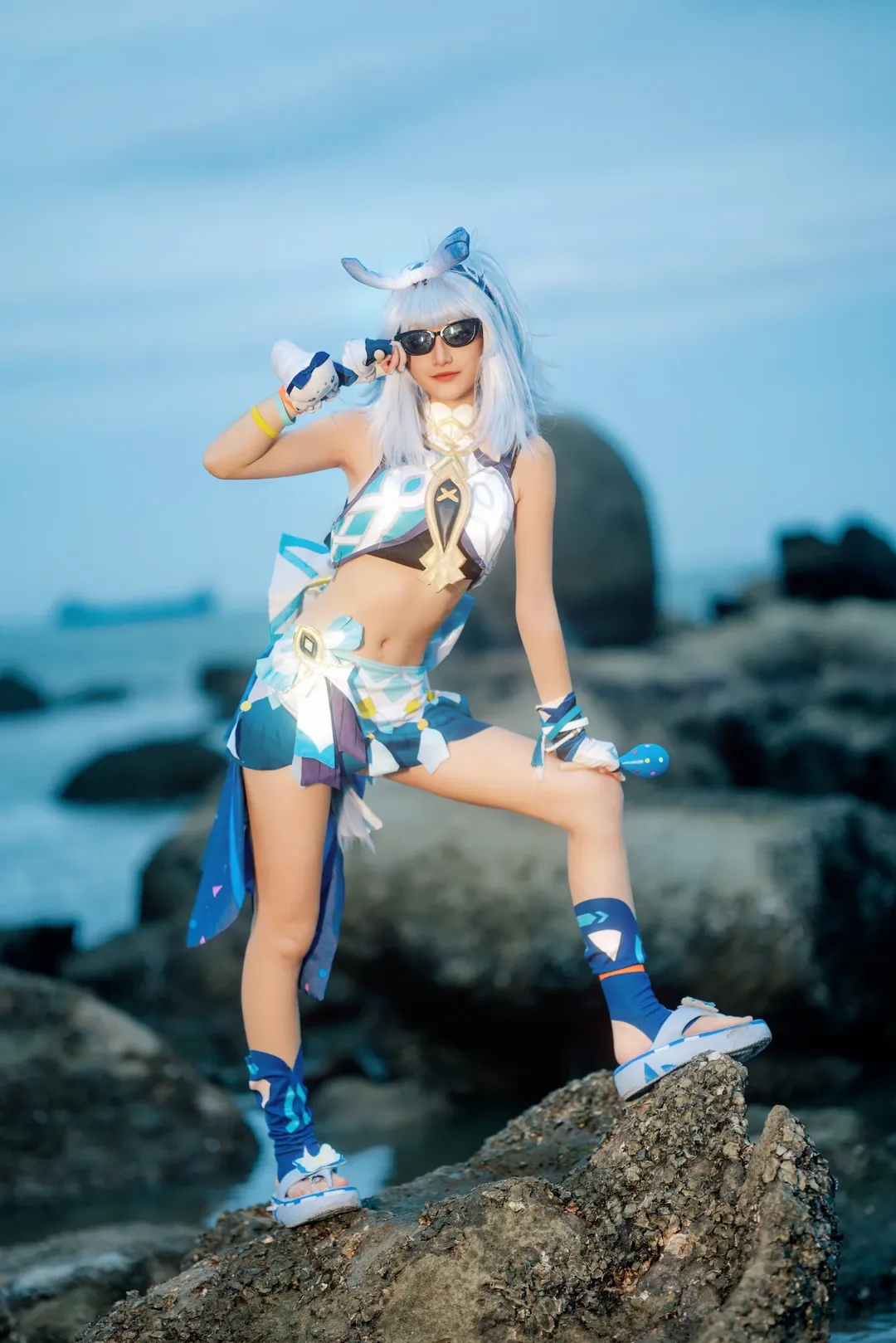 【原神】玛拉妮cos，海风与浪花间的向导