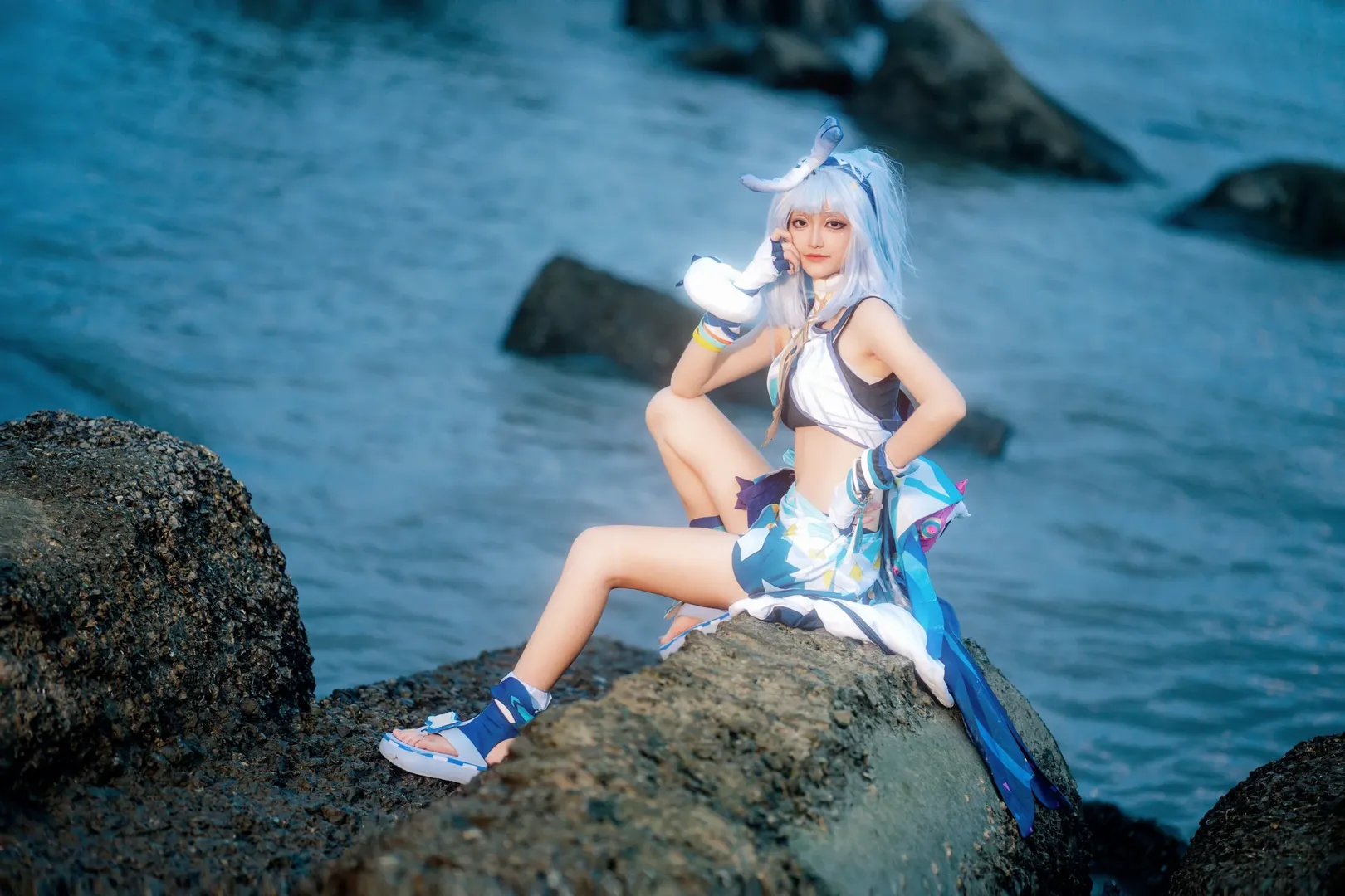 【原神】玛拉妮cos，海风与浪花间的向导 - 第 7 张