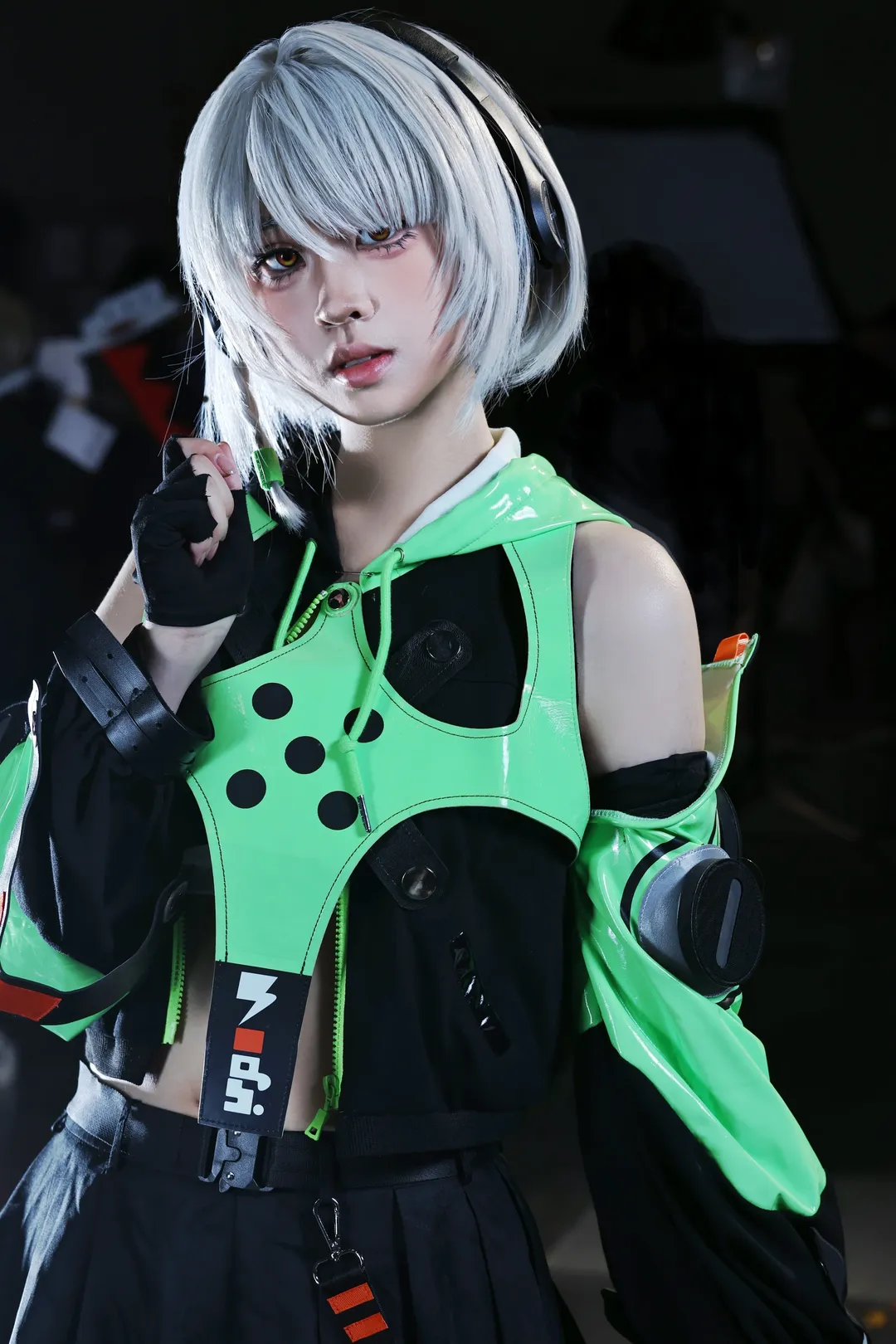 [Anby Demara cosplay] Mirror records of the Techwear outfit girl in Zenless Zone Zero - Image 1