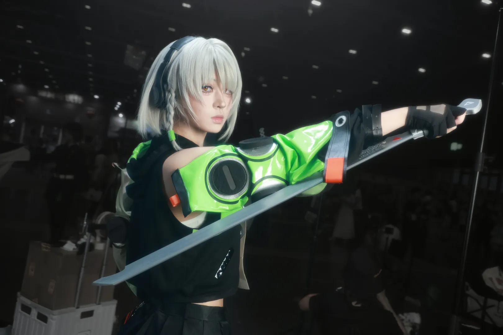 【アンビー・デマラ コスプレ】ゼンレスゾーンゼロのイベント写真、いつでも戦闘態勢 - 6 枚目