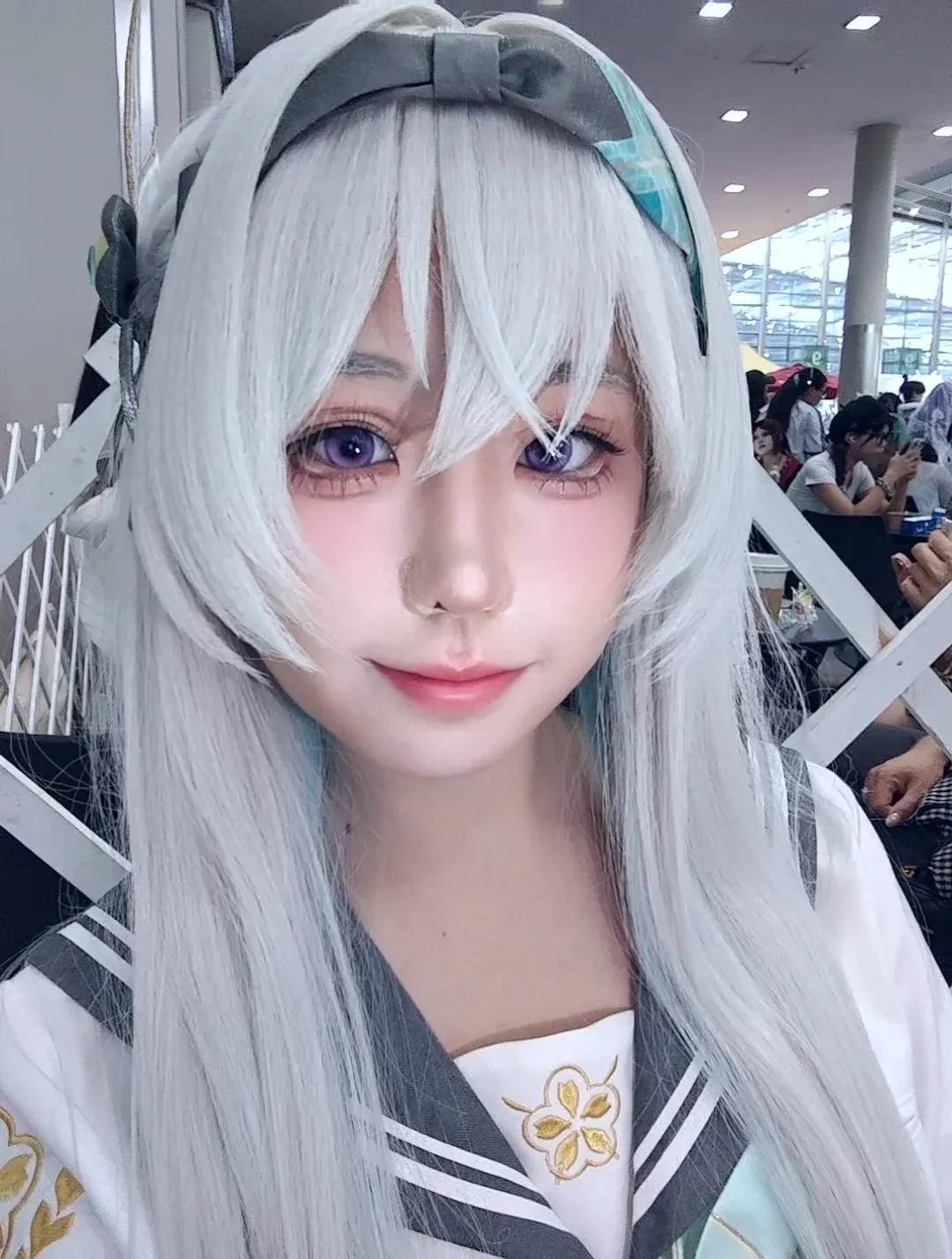 【流萤cos】深圳动玩D2崩坏星穹铁道水手服返图