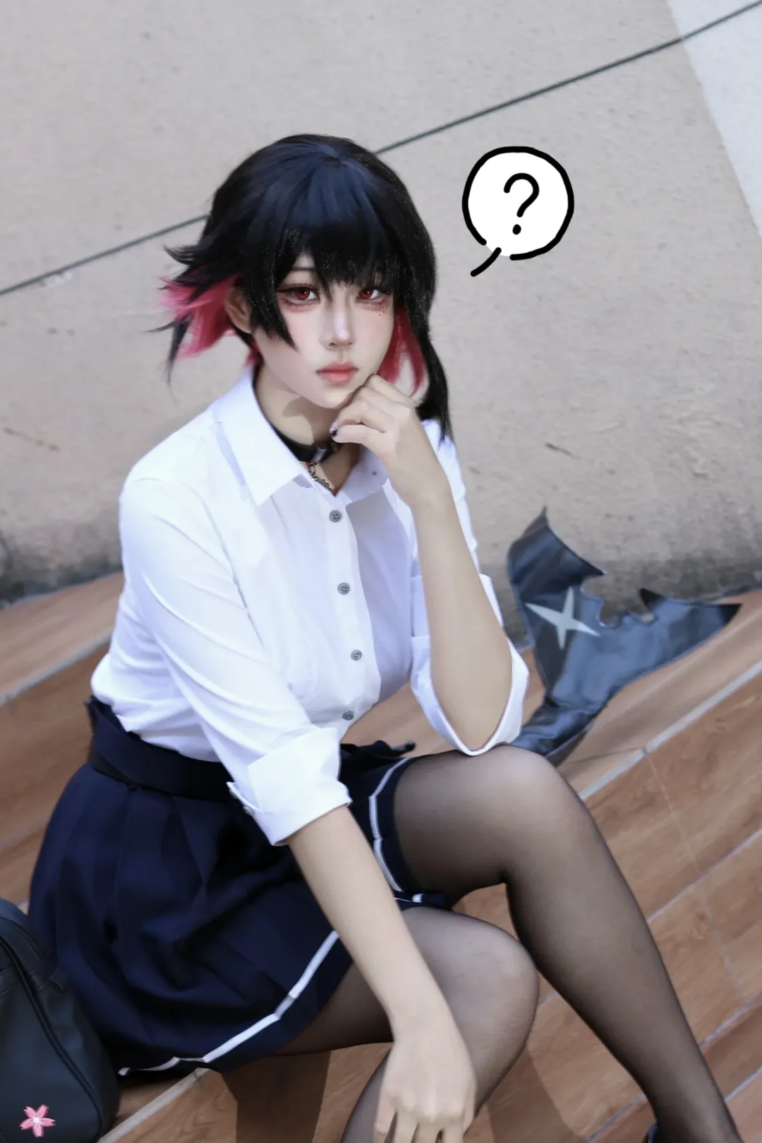 [Ellen Joe cosplay] Zenless Zone Zero Languid Vibes: Outdoor Steps Snapshots - Image 1