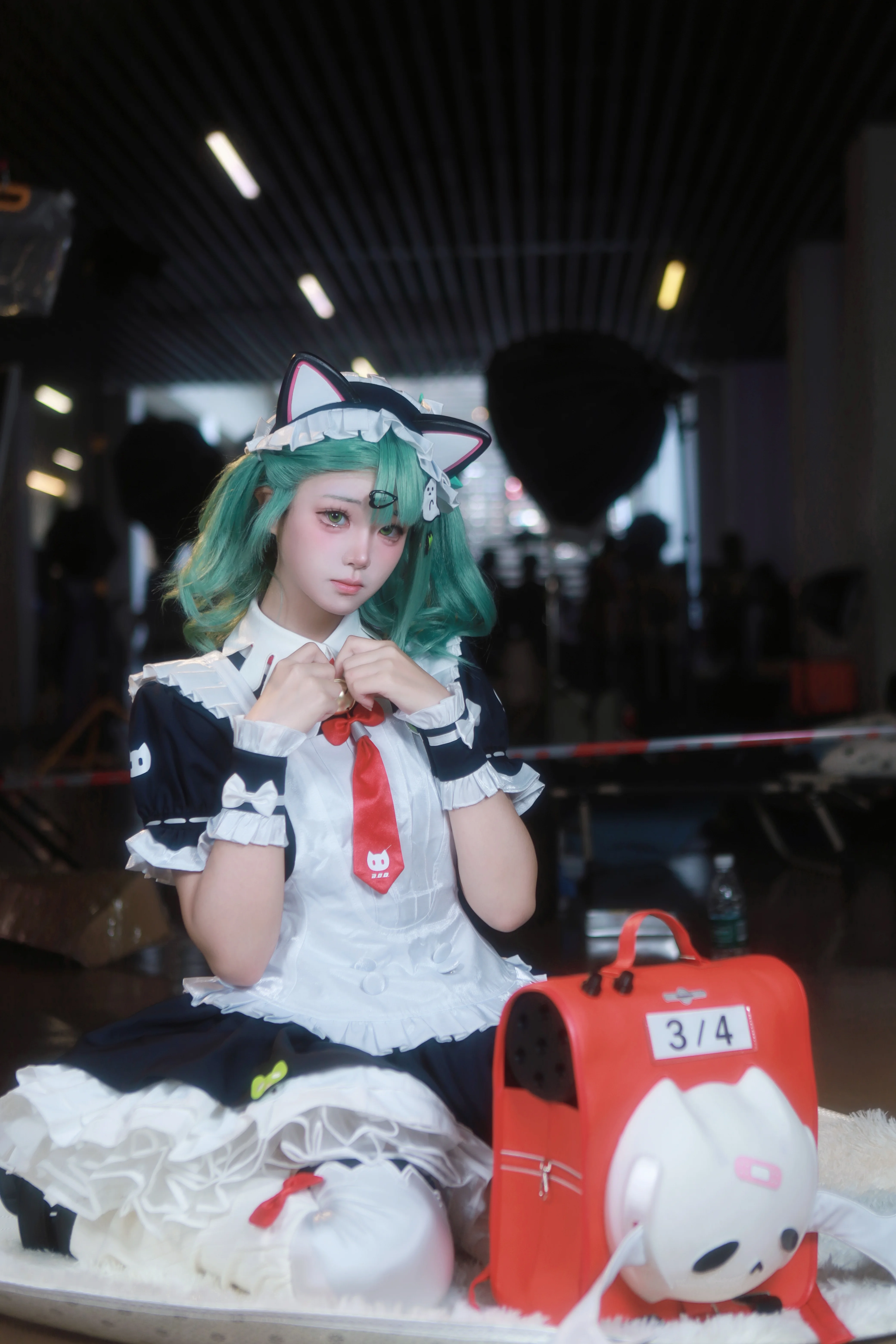 【千夏cos】绝区零里的慵懒猫娘日常 - 第 4 张