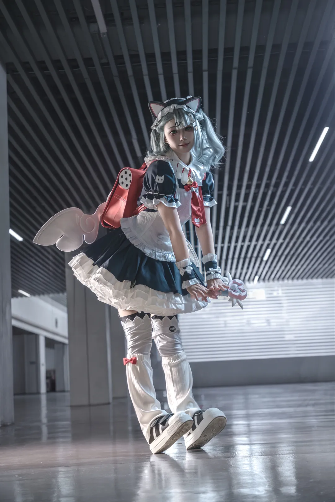 【千夏 コスプレ】『ゼンレスゾーンゼロ』ホタルACGエキスポ屋外ロケーションのキュートなコスプレ写真のシェア - 3 枚目
