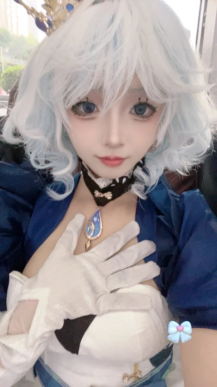 【芙宁娜cos】从车内到漫展，还原原神中的灵动时刻