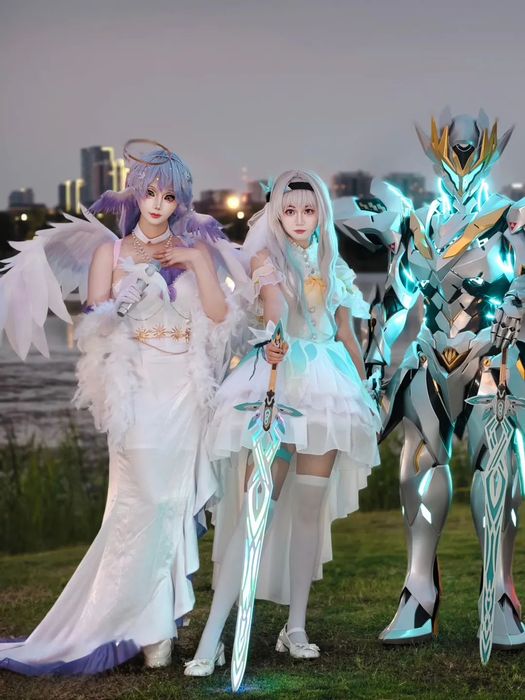 【流萤cos】匹诺康尼世界线，白裙机甲与湖畔之约