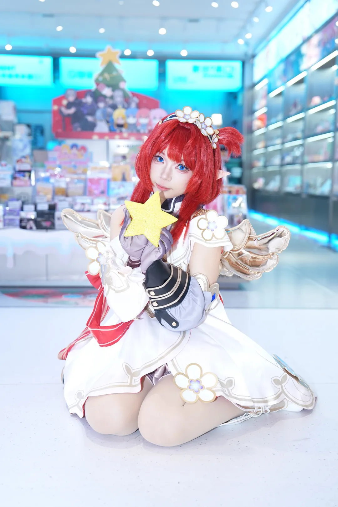 【缇宝cos】崩坏星穹铁道里翁法罗斯的黄金裔少女 - 第 1 张