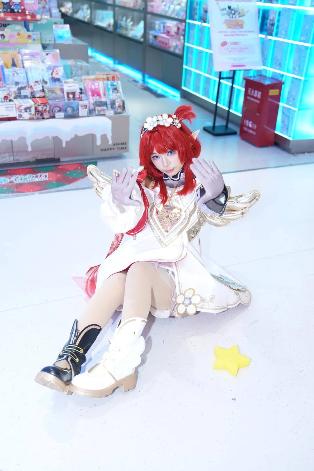 【缇宝cos】崩坏星穹铁道里翁法罗斯的黄金裔少女 - 第 5 张