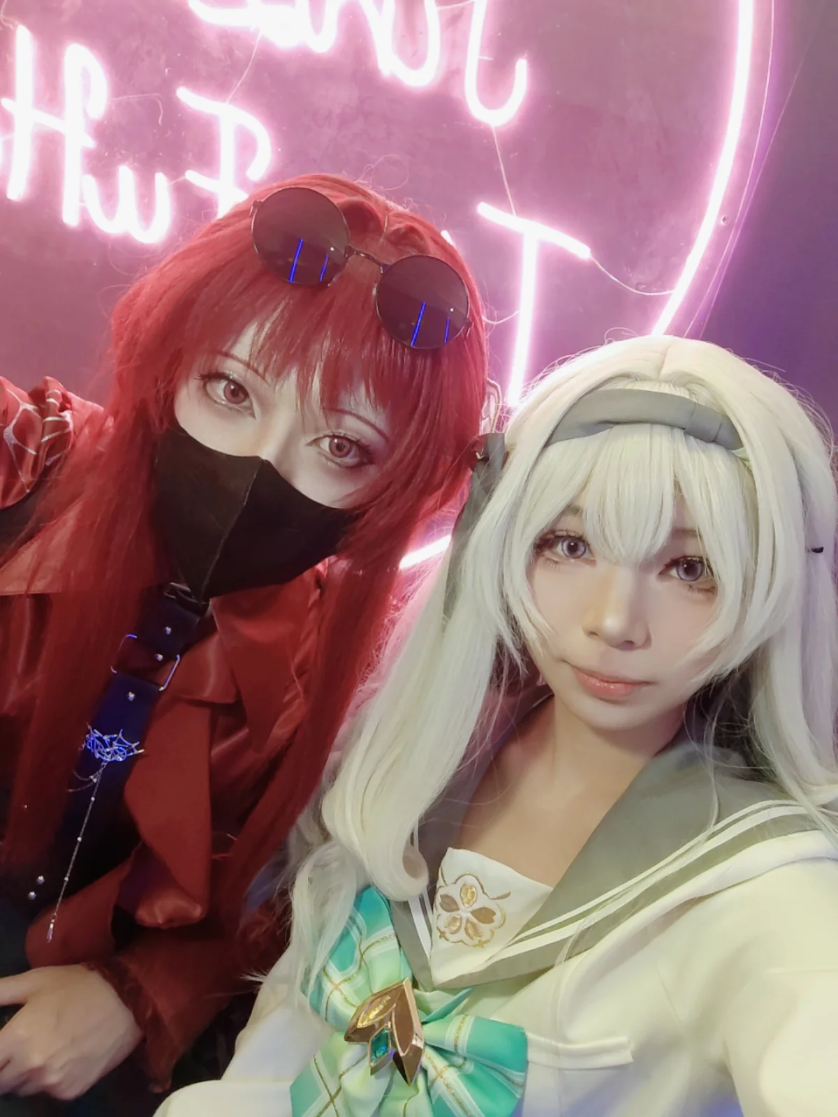 【卡芙卡cos】与流萤同游崩坏星穹铁道生日会现场 - 第 3 张