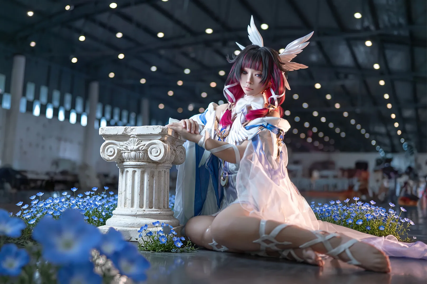 【コロンビーナ コスプレ】『原神』の幻想的で透明感あふれるイベント写真 - 3 枚目