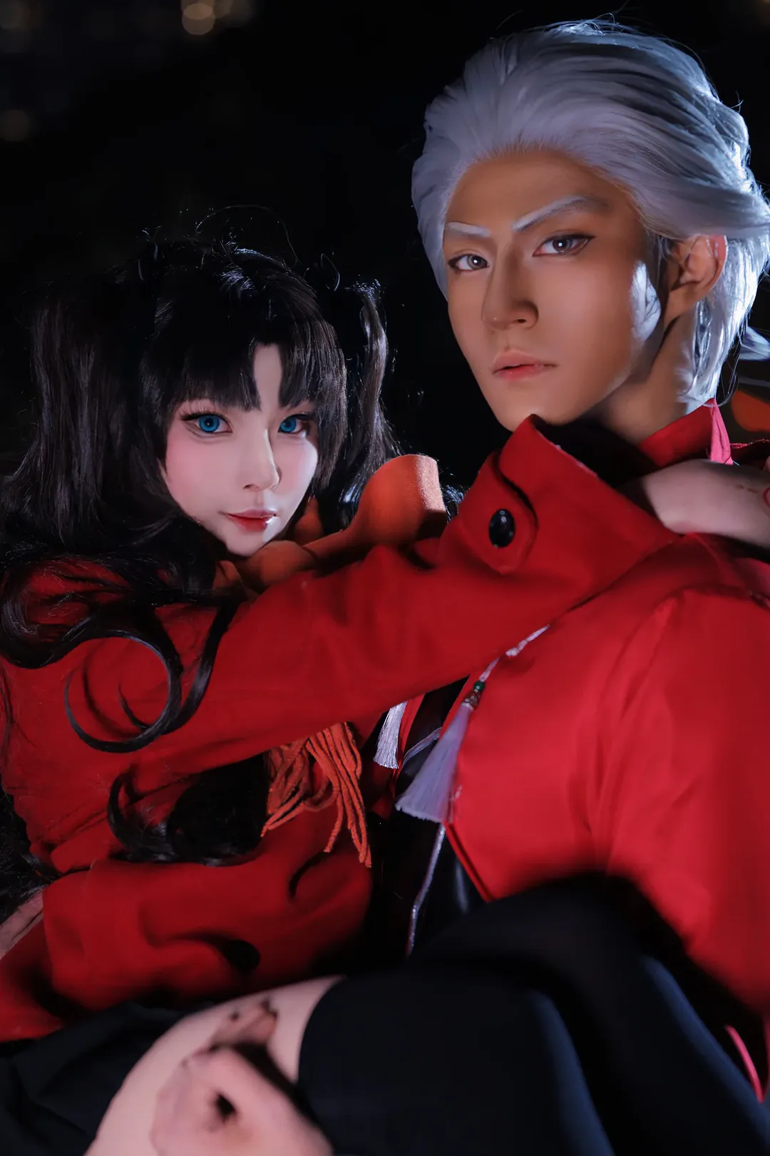 【远坂凛cos】Fate/stay night的弓凛夜景拍档 - 第 3 张