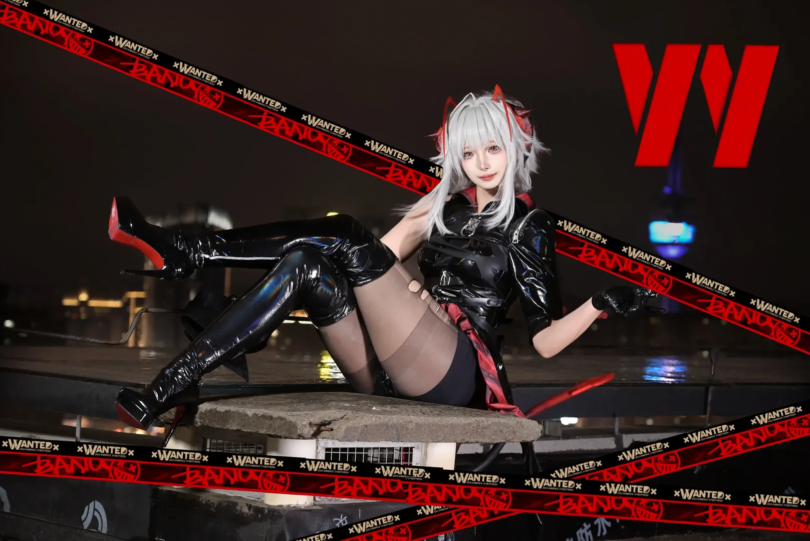 【Wcos】明日方舟天台夜景拍摄分享 - 第 1 张