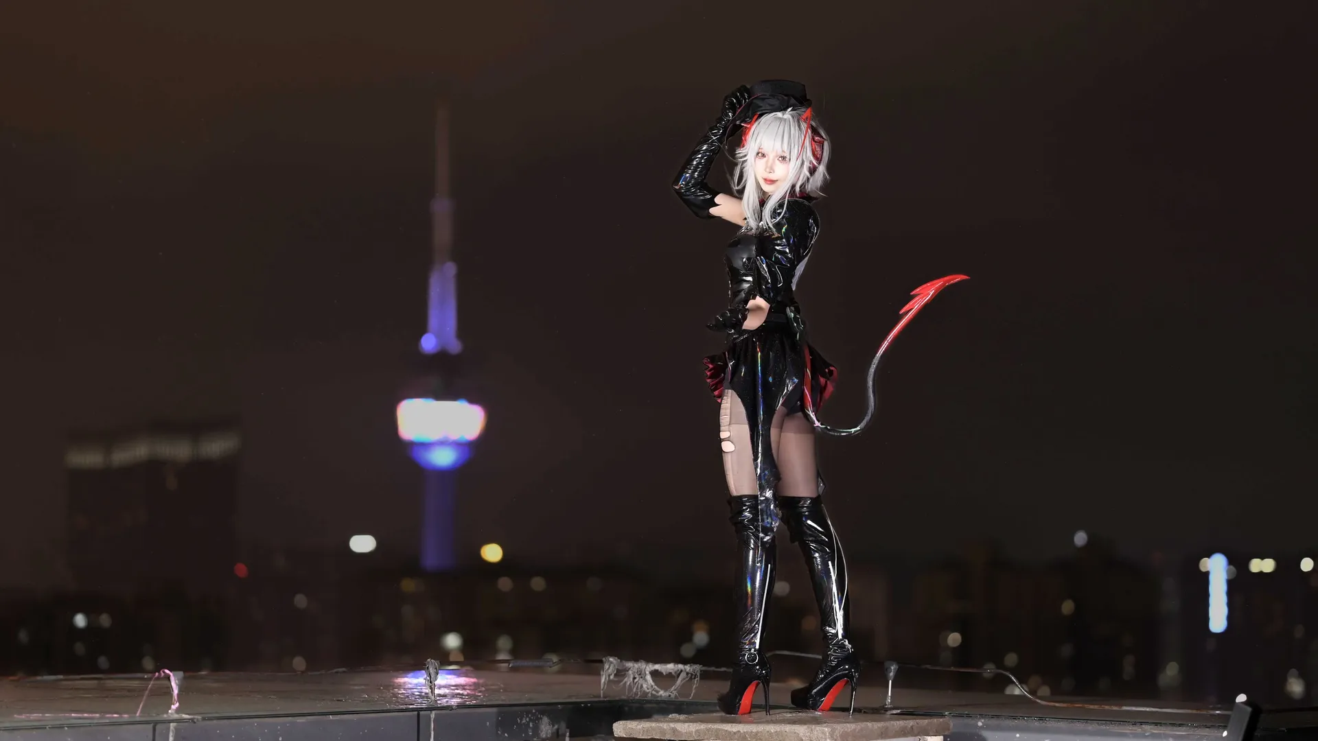 【Wcos】明日方舟天台夜景拍摄分享 - 第 2 张