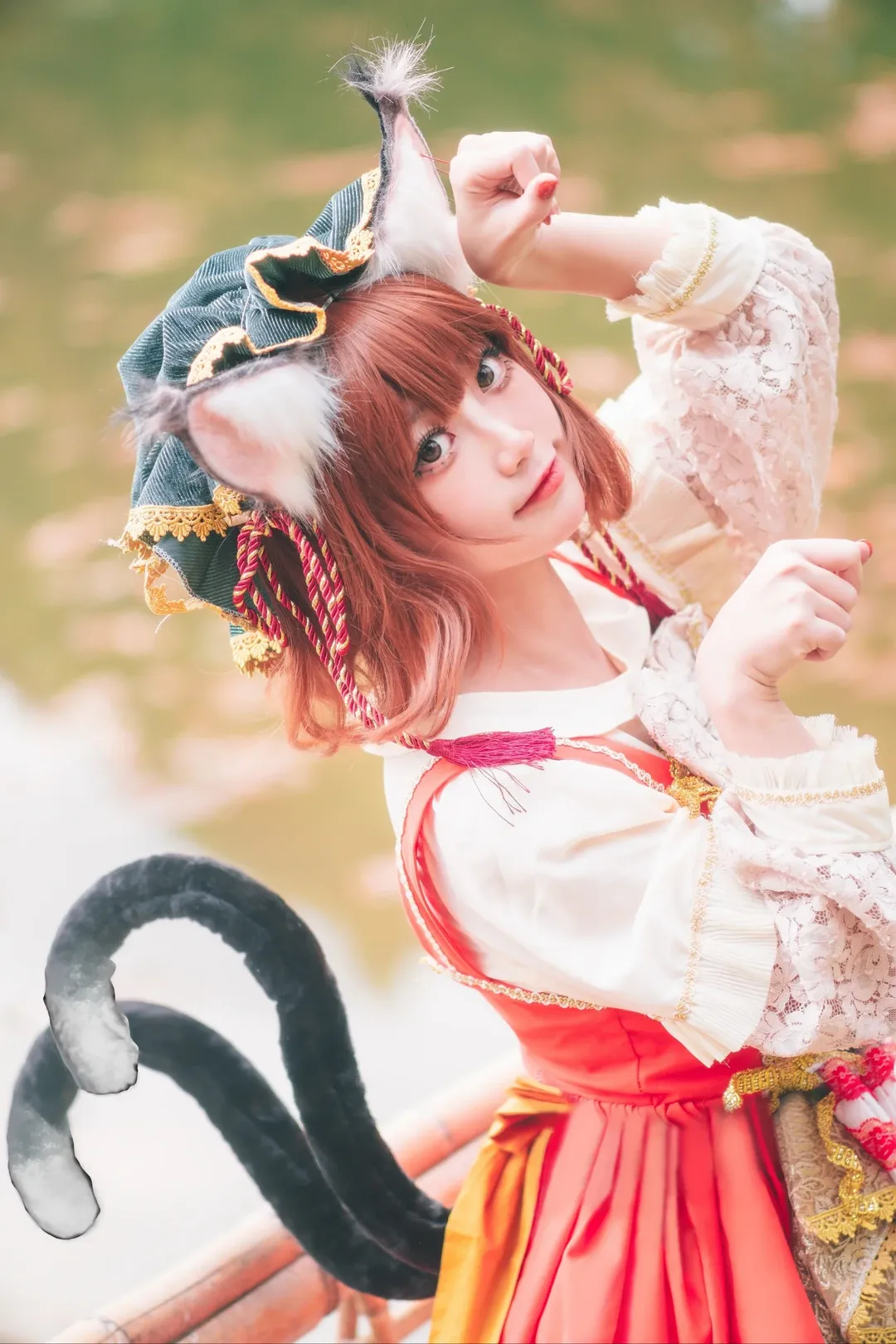 【橙cos】东方Project的秋日湖畔，记录一只狡黠的小猫 - 第 1 张