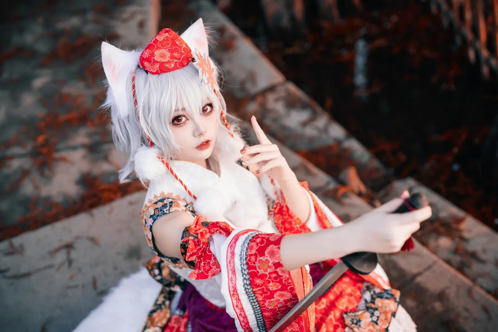 [Inubashiri Momiji cosplay] Touhou Project: An Autumn Encounter in Gensokyo - Image 3