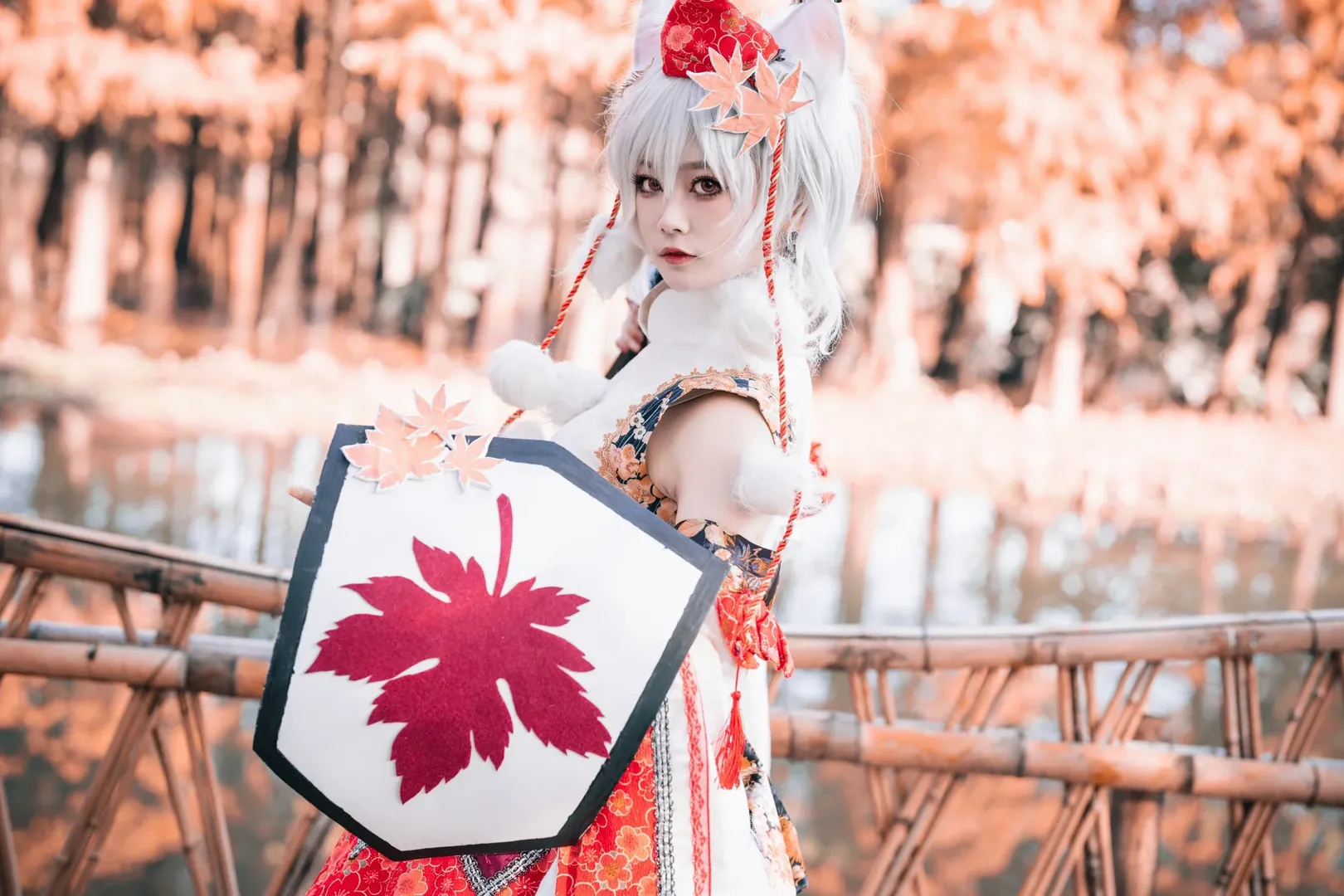 [Inubashiri Momiji cosplay] Touhou Project: An Autumn Encounter in Gensokyo - Image 5