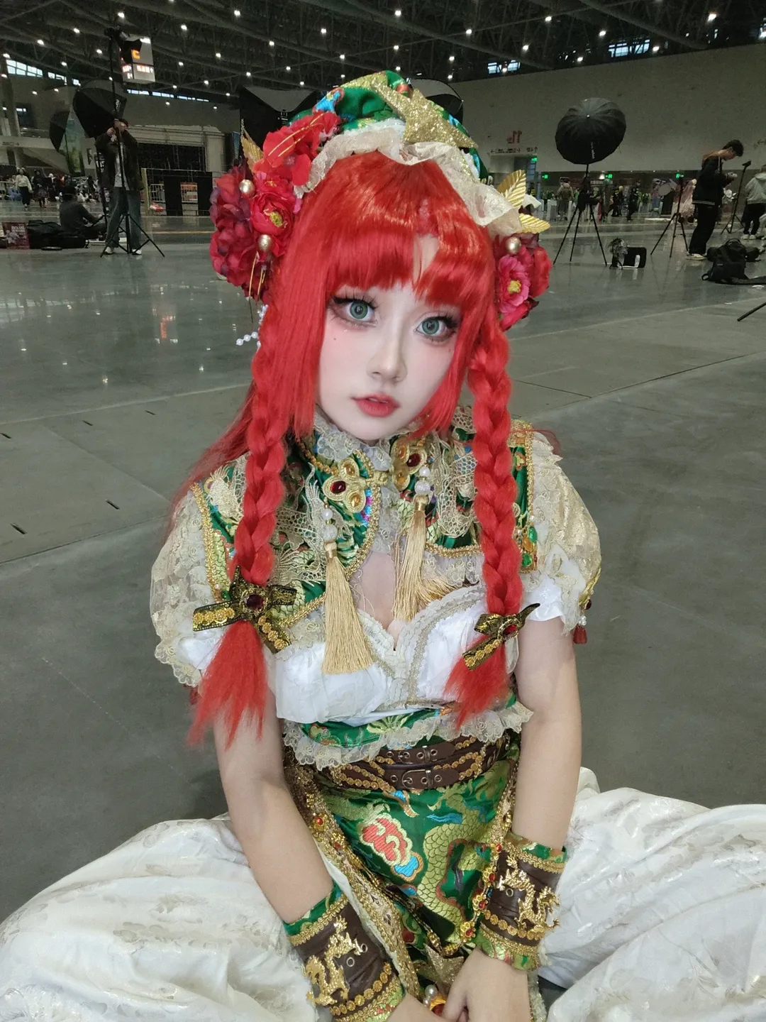 【紅美鈴コスプレ】東方Project 赤髪門番のアニメイベント現場記録 - 3 枚目