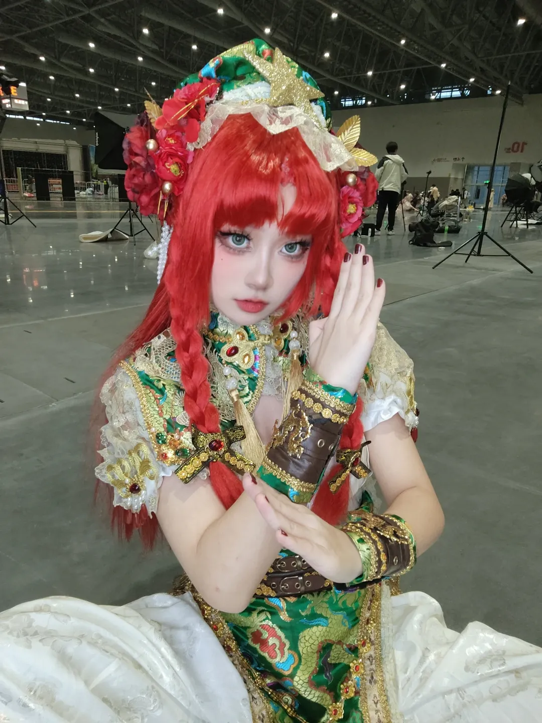 【紅美鈴コスプレ】東方Project 赤髪門番のアニメイベント現場記録 - 7 枚目