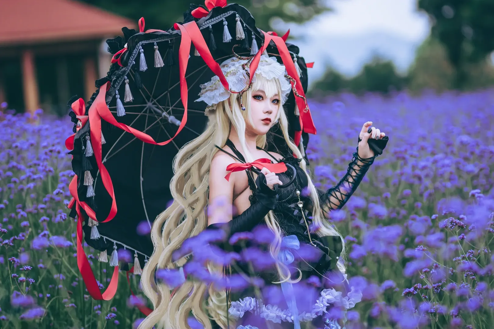 【八云紫cos】东方project紫色花田出片 - 第 5 张