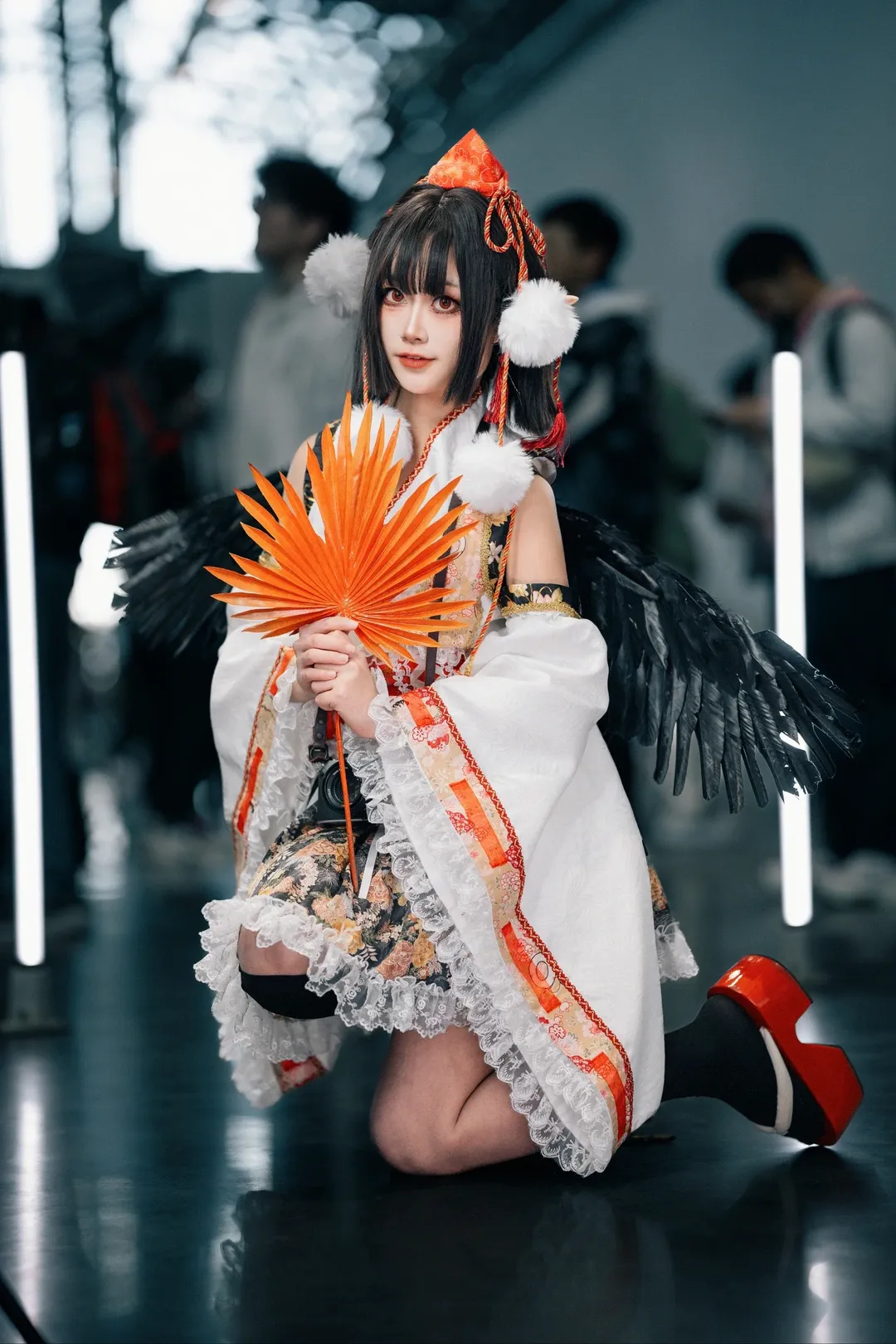 【射命丸文cos】东方project幻想乡记者场照分享 - 第 5 张