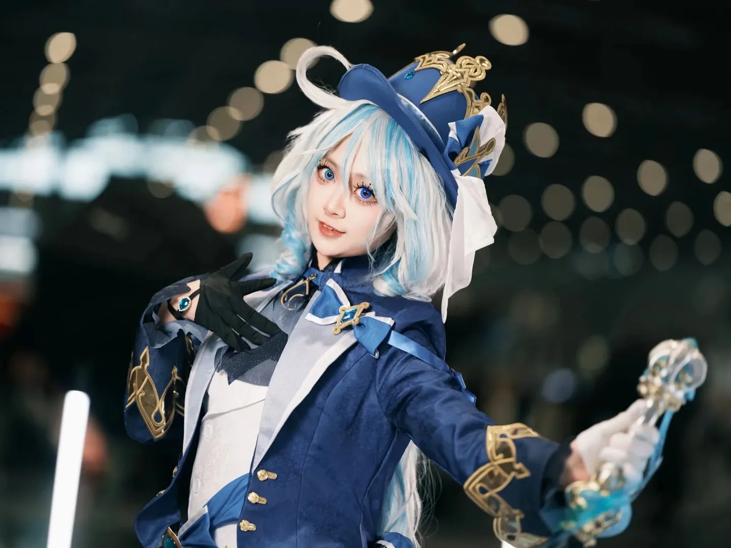 【芙宁娜cos】漫展手杖动作参考与持杖姿势分享 - 第 14 张