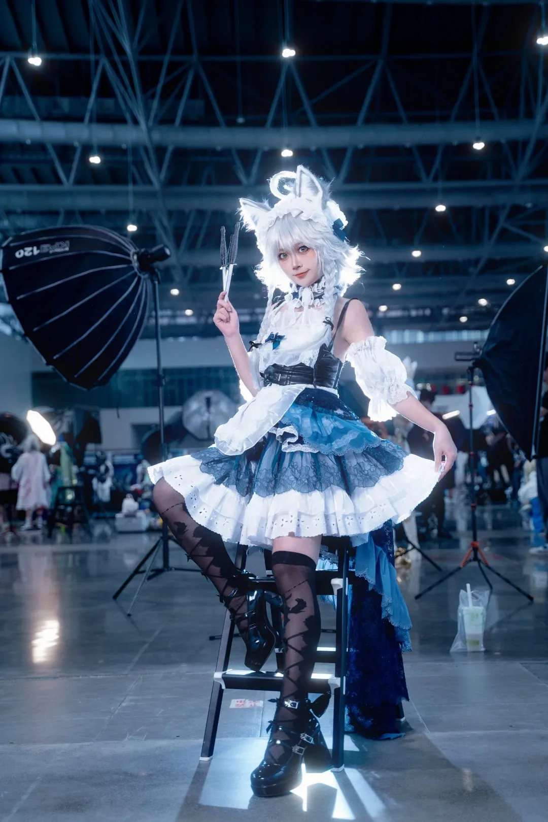 潇洒的女仆长【十六夜咲夜cos】东方Project漫展返图
