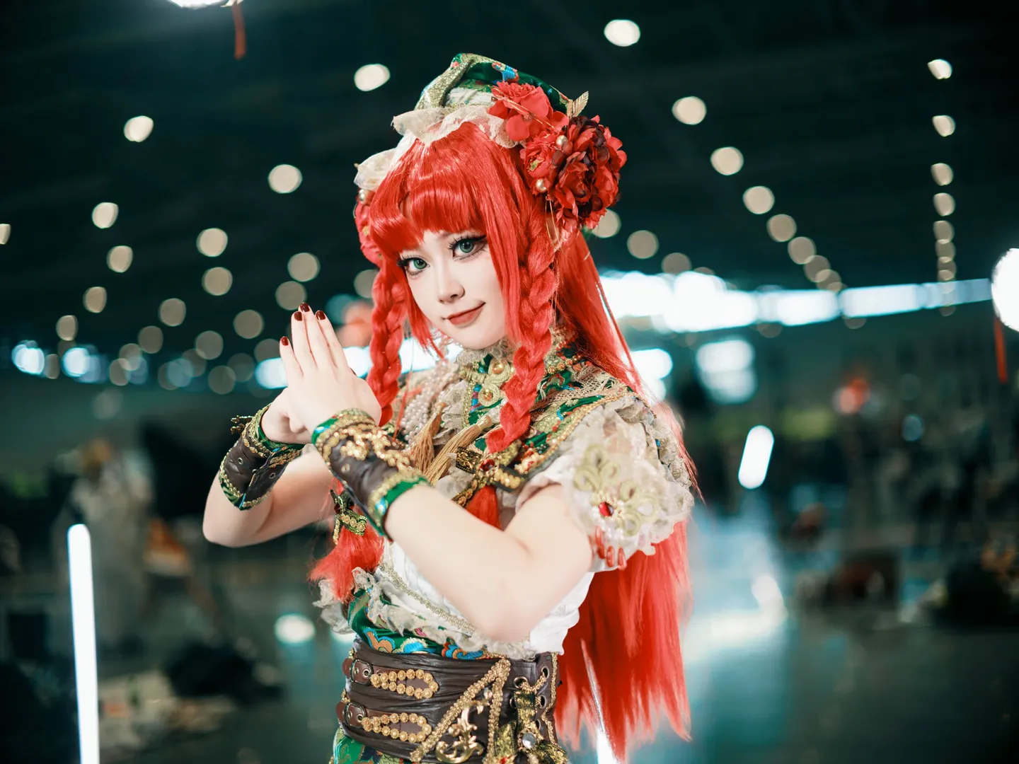 【红美铃cos】东方Project中华武术少女的漫展姿势参考分享 - 第 10 张