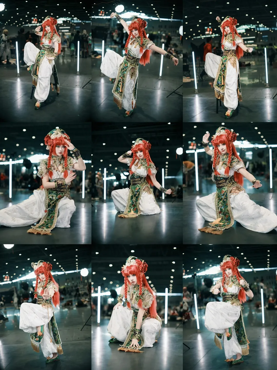 【红美铃cos】东方Project中华武术少女的漫展姿势参考分享 - 第 2 张