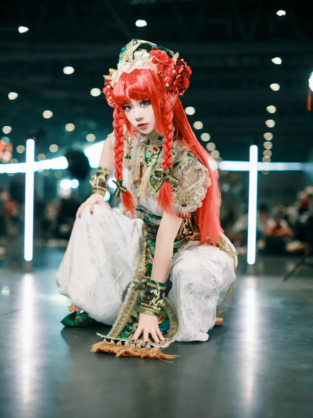 【红美铃cos】东方Project中华武术少女的漫展姿势参考分享 - 第 4 张