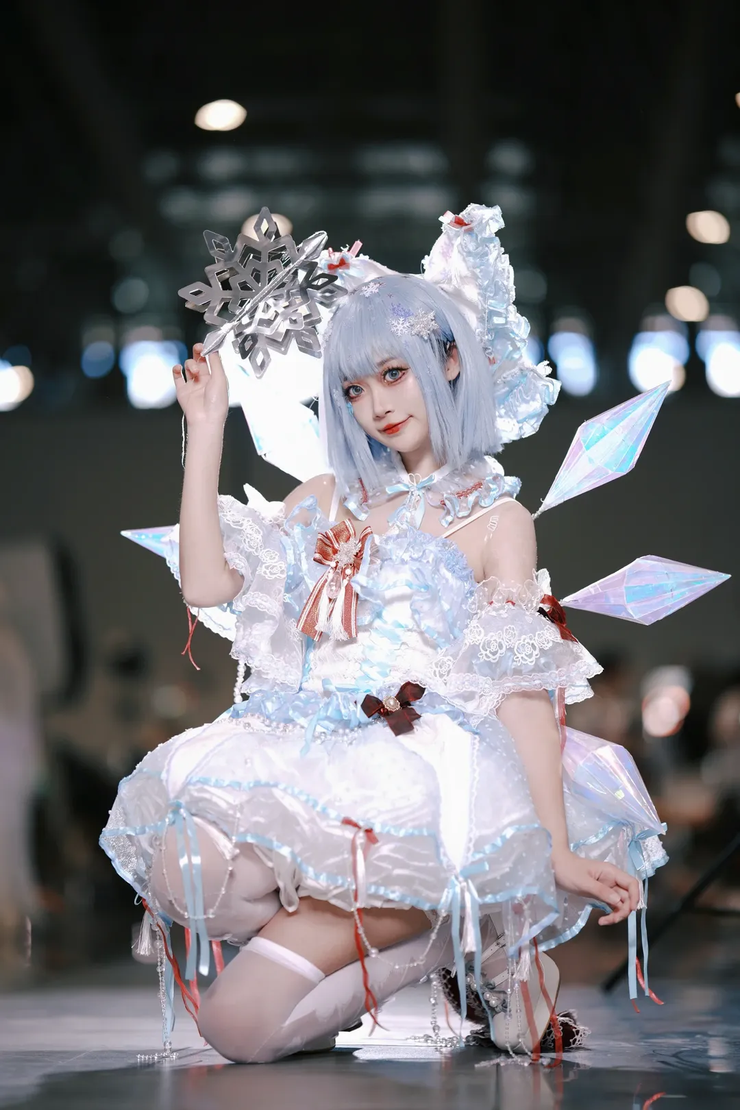 【琪露诺cos】东方project漫展冰系动作分享 - 第 11 张