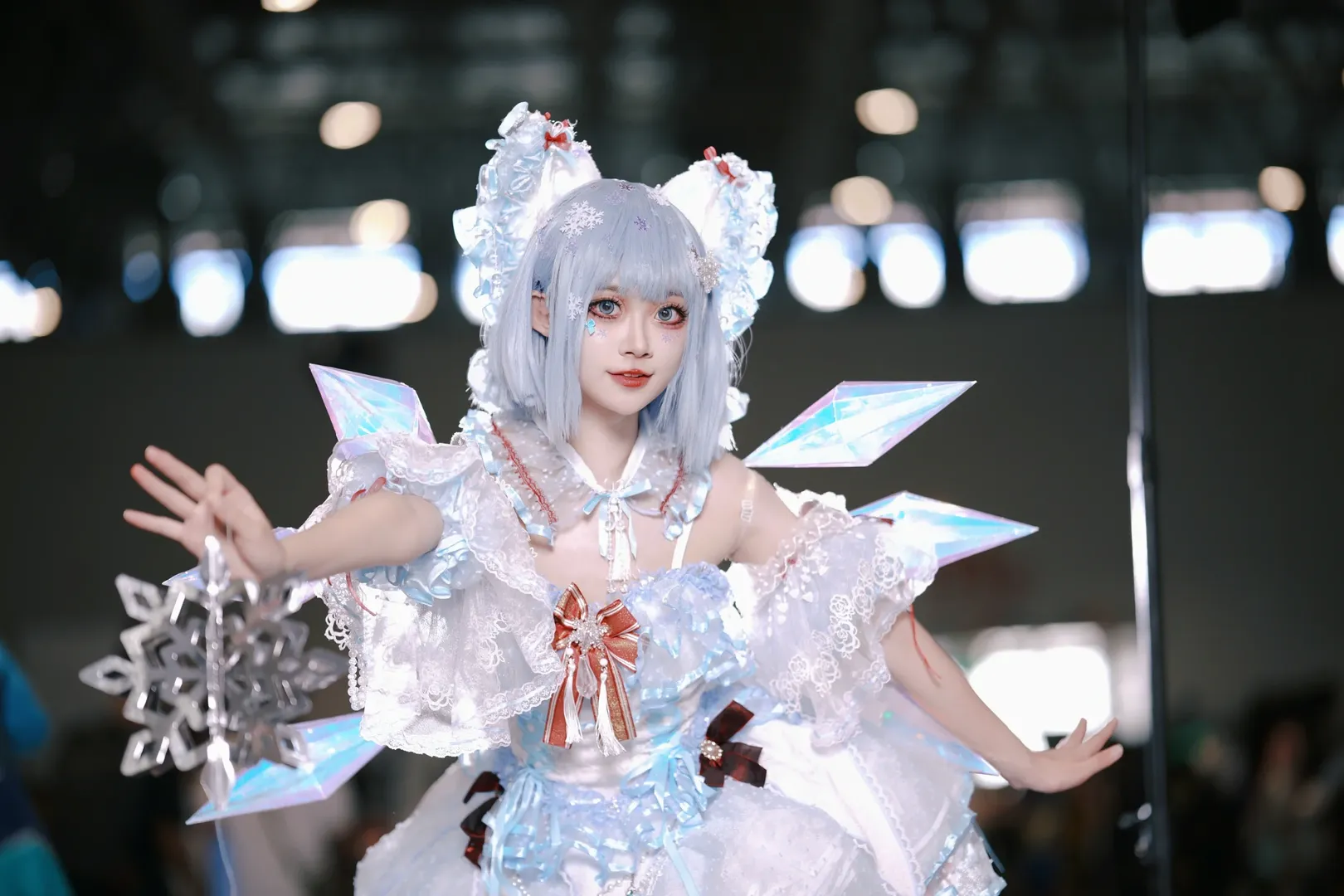 【琪露诺cos】东方project漫展冰系动作分享 - 第 14 张
