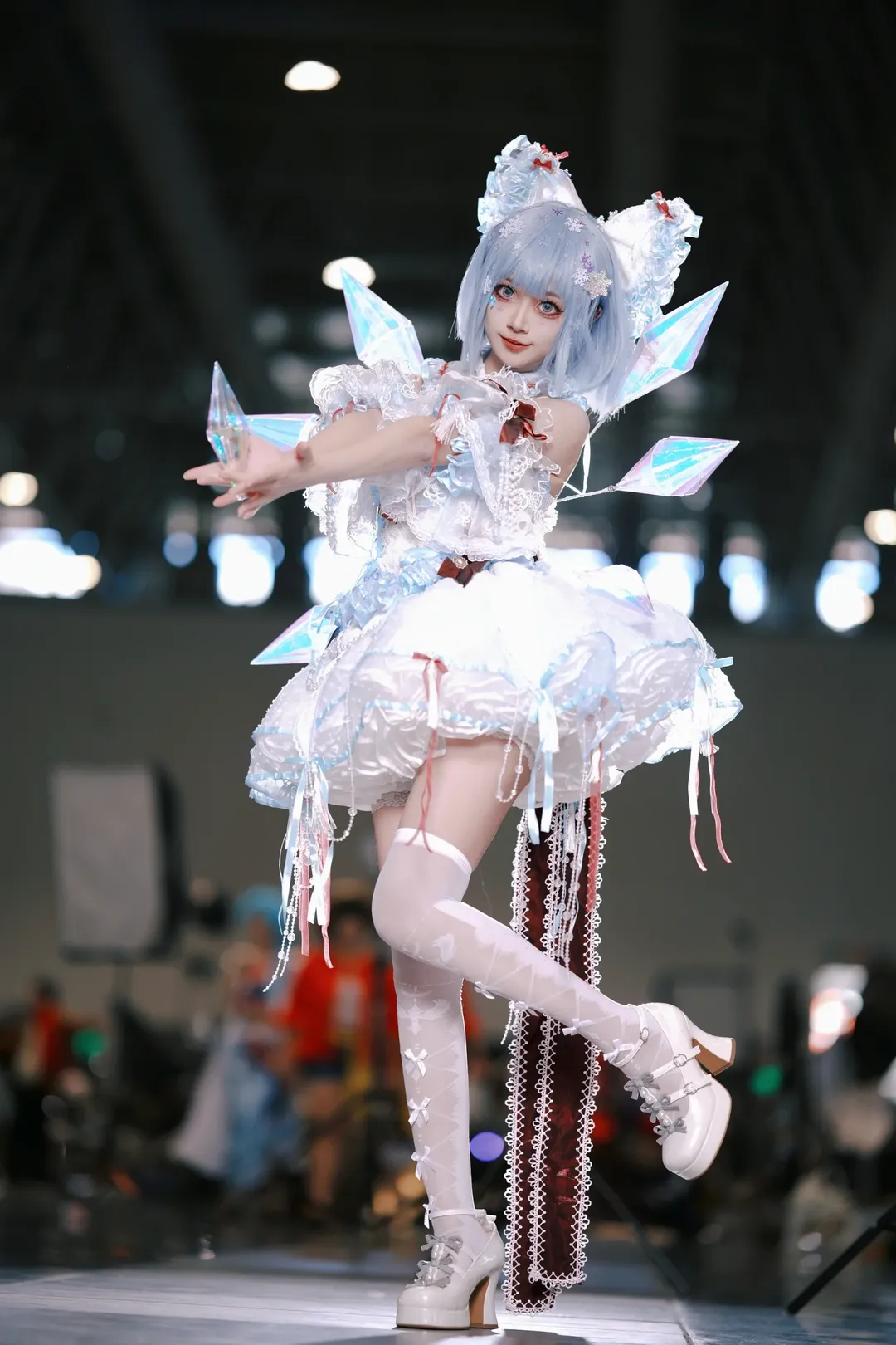 【琪露诺cos】东方project漫展冰系动作分享 - 第 15 张