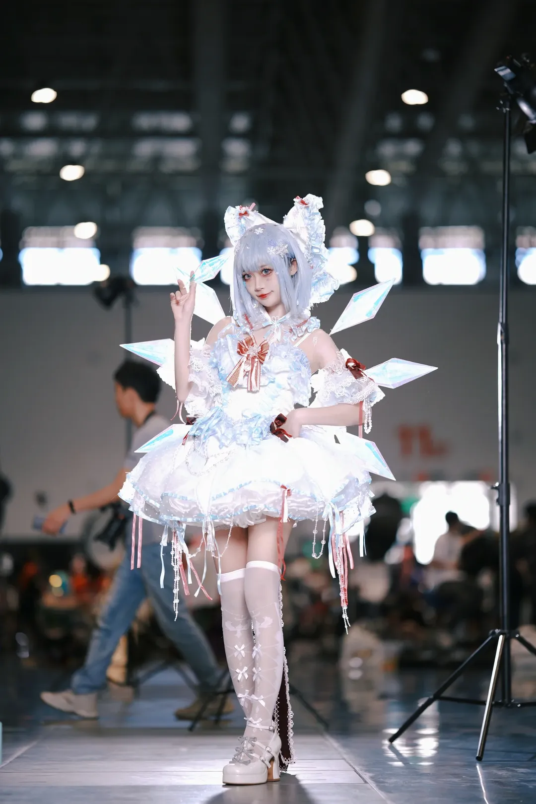 【琪露诺cos】东方project漫展冰系动作分享 - 第 17 张