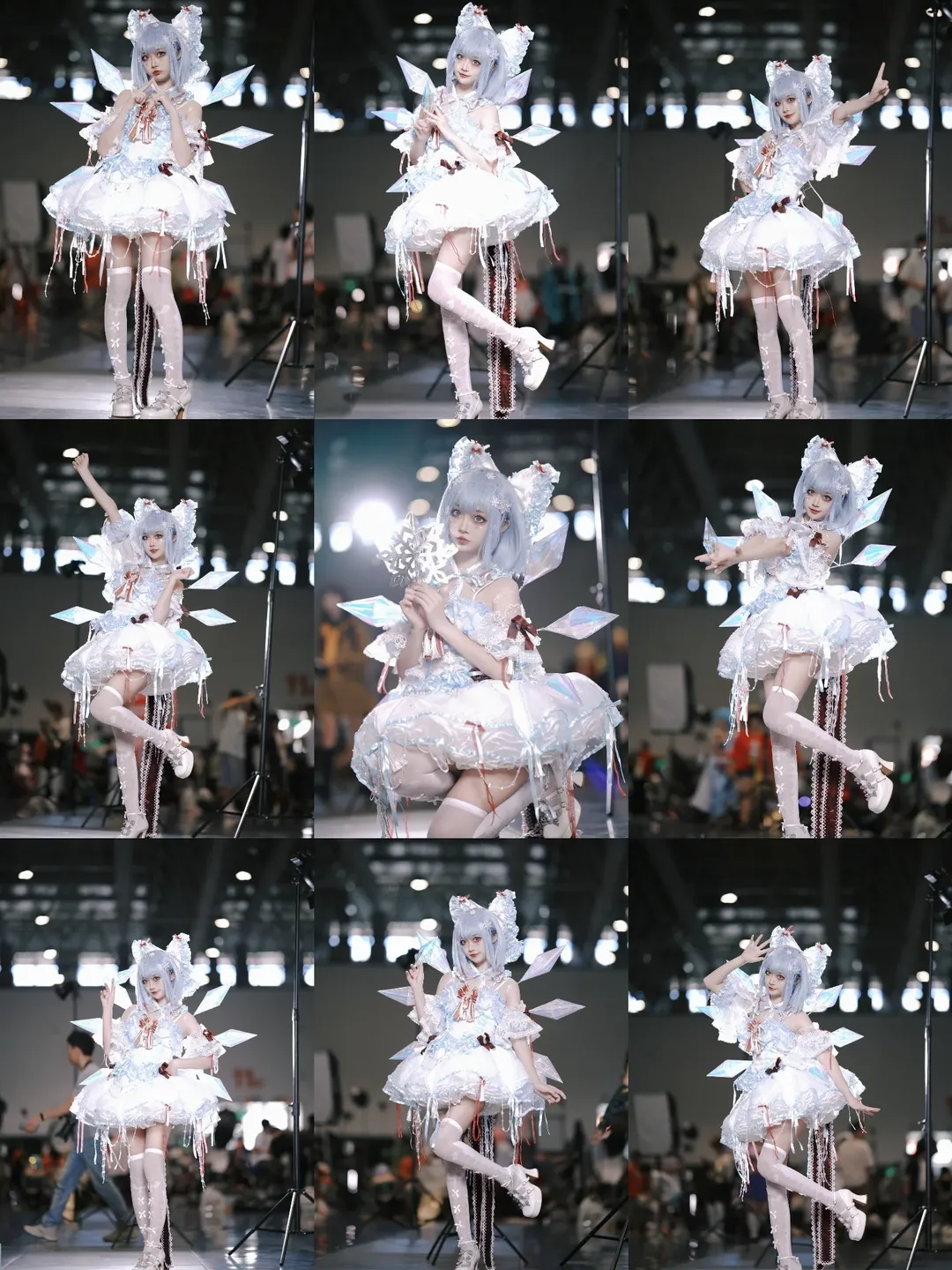 【琪露诺cos】东方project漫展冰系动作分享 - 第 2 张