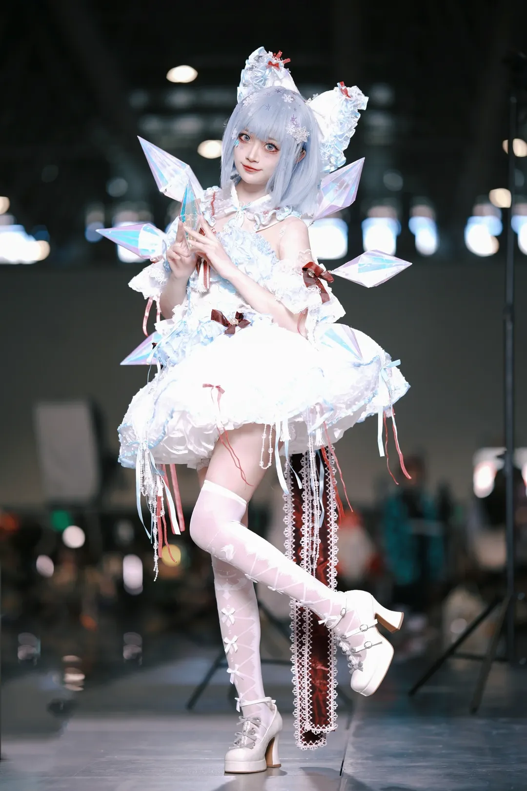 【琪露诺cos】东方project漫展冰系动作分享